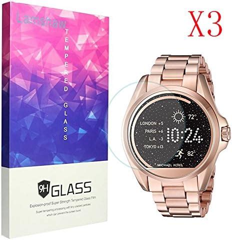 Michael Kors Screen Protector, 9H Tempered Glass Screen 